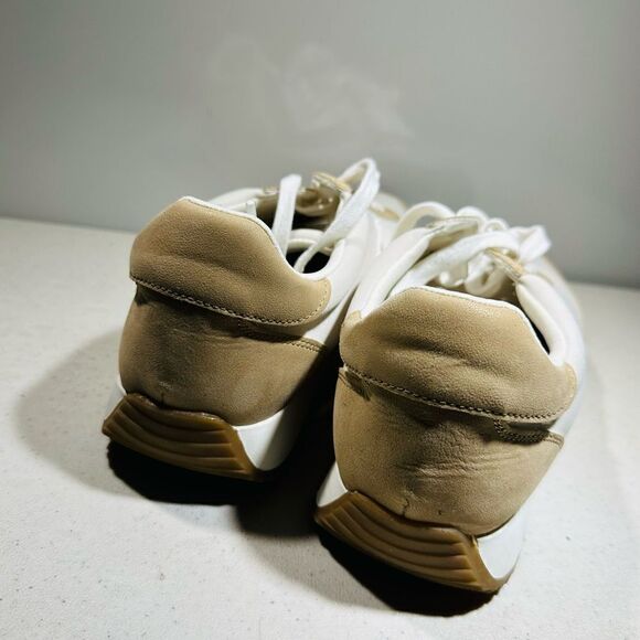 MIA Women's Cream and White Trainers 9 - Picture 8 of 8